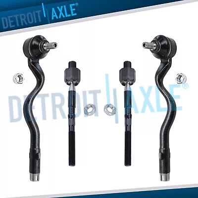 4pc Kit: New Front Inner And Outer Tie Rod End Links For BMW 3 Series E36 E46 • $36.70