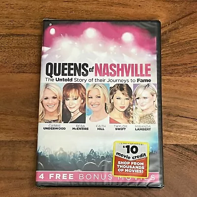 Queens Of Nashville DVD  2013 Underwood Reba Faith Hill Taylor Swift Lambert • $14.99