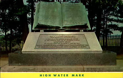 Commands Honored Monument Pickett's Charge Gettysburg Pennsylvania ~ 1960s • $1.99