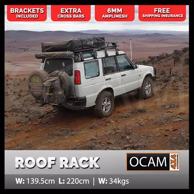 OCAM Roof Top Tent Rack For Land Rover Discovery 1 & 2 Alloy Aluminium • $699