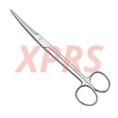 Mayo Dissecting Scissors 6.75  Curved Rounded Blades Premium German Stain. • $17.99