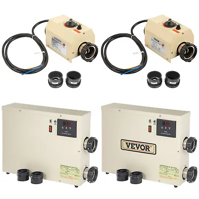 VEVOR Swimming Pool & Bath Tub Water Heater Pressure-Sensing Lack-Water Protect • $109.99