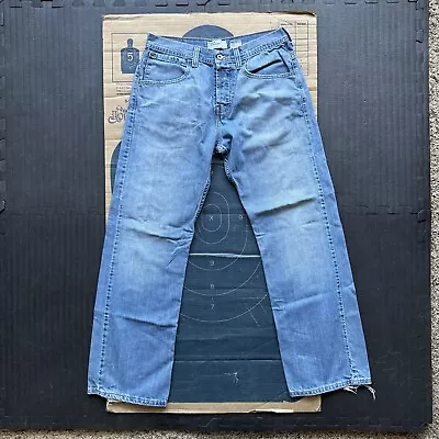VTG Levi's SilverTab True Straight Men's Blue Jeans - Size 32 X 32 Button Fly • $29.99