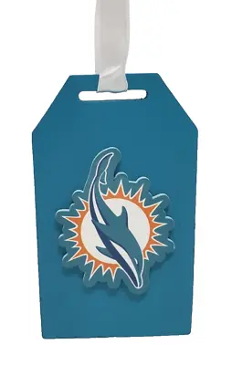 Miami Dolphins Gift Tag Ornament Team Sports America • $13.99