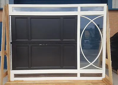 £1719.25 • Buy External French Door & Frame Set Toplight Timber Wooden Pair Sidelight Glazed