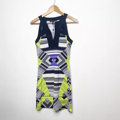 BCBG Max Azria Geometric Multicolored Dress Women’s Size XS • $18.95