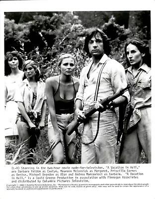 BR19 1982 Orig Photo BARBARA FELDON MAUREEN MCCORMICK MICHAEL BRANDON Vacation • $20