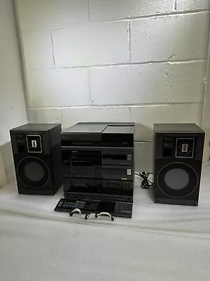 MITSUBISHI  STEREO SYSTEM DA-R45P MUSEUM PIECE ULTRA RARE* VINTAGE 80's • $248.85