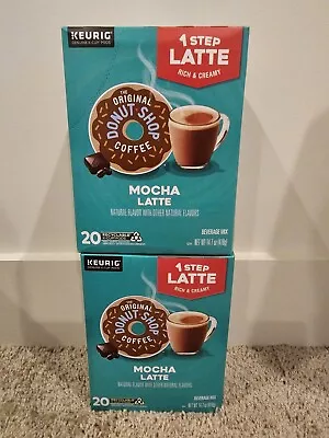The Original Donut Shop Mocha Latte Single-Serve Keurig K-Cup Pods 20 Count • $17.99