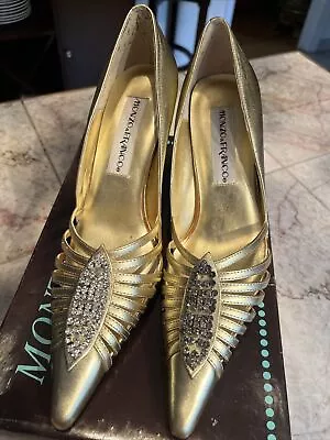 Monzo Franco Gold Shoes 7 • $55