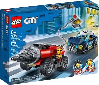 Lego City 60273 Elite Police Driller Chase - Brand New (Free Shipping) • $35