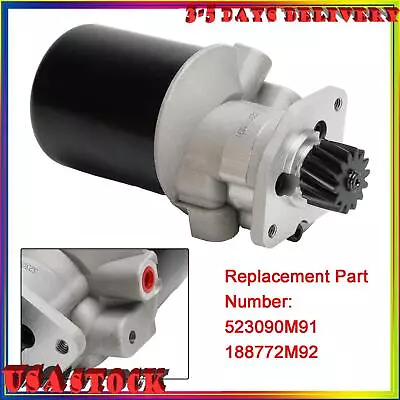 Power Steering Pump 523090M91 For Massey Ferguson 30 40 40B 50 50A 65 165 3165 • $145.73