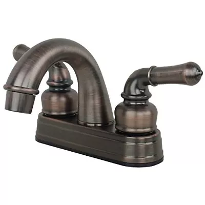 2001BZ RV Mobile Home Non-Metallic Centerset Lavatory Faucet Brushed Bronze ... • $41.03