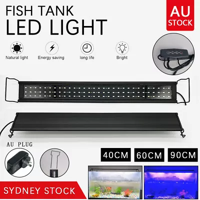 40 -110cm Timing Aquarium LED Lighting 1ft/2ft/3ft Marine Aqua Fish Tank Light • $60.70