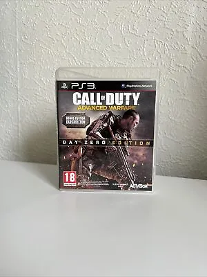 Call Of Duty Advanced Warfare Day Zero Edition PlayStation 3 Game + Manual • £4.87