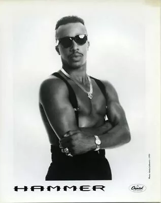 MC Hammer Sexy Muscular Bare Chested Publicity Shot Original 8x10 Photo 1991 • $24.99