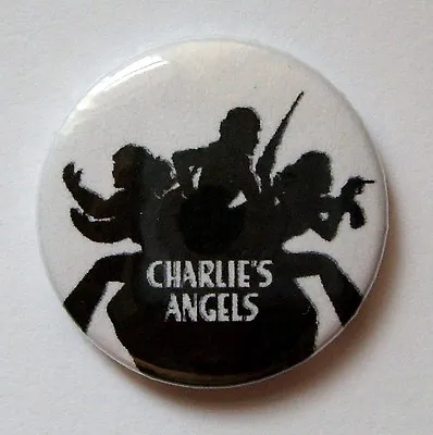 Charlie's Angels - 25mm 1  Button Badge  Farrah Fawcett Retro 70's 80's • £0.99