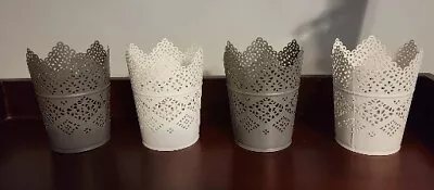 IKEA Skurar Lace Metal Candle And Or Plant Holder • $25