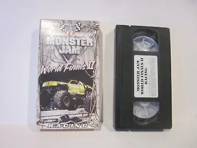 Monster Jam: World Finals II - Racing (VHS 2002) • $21.24