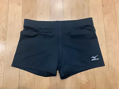 Mizuno Performance Victory Volleyball Compression Shorts Size XL EUC Black • $15.90