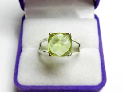 $79 • Buy Vintage Russian Sterling Silver 925 Ring Citrine ,Women's Jewelry Size 10.25