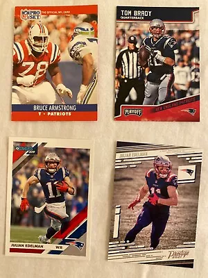 New England Patriots Football Cards Lot Of 22 EX To NM • $3.25