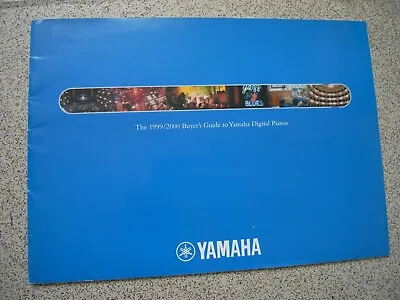 Yamaha Guide To Digital Pianos 1999 Buyers Guide 26 Pages Clavinovagran Touch  • £22.50