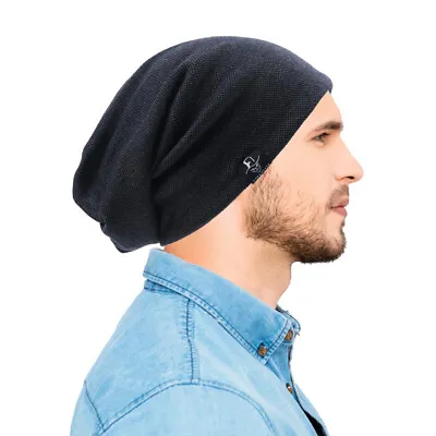 FORBUSITE Beanie Hat Men Women Skull Cap Thin Knit Slouchy  Baggy Summer Hats • $12.99