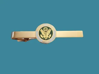 U.s Military Army Tie Bar Or Tie Tac Clip On Type United States Army U.s.a Made • $14.98