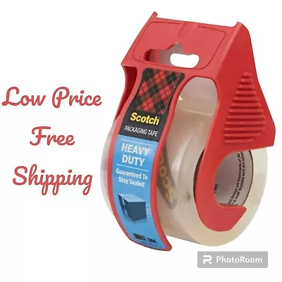 Scotch 1.88 Inch X 22.7 Yds Packaging Tape With Dispenser - Clear (142L) • $2.99