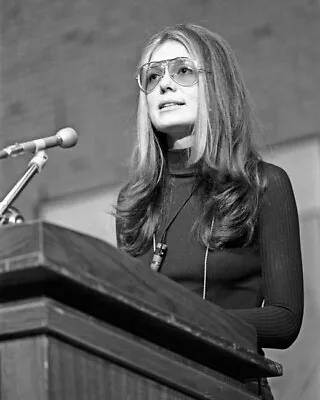 $5.49 • Buy Civil Rights Activist GLORIA STEINEM Glossy 8x10 Photo Women's Rights Print