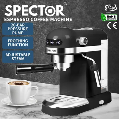 Spector Coffee Maker Machine Espresso Cafe Barista Latte Cappuccino Milk Frother • $149.99