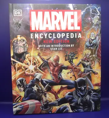 Marvel Encyclopedia New Edition By Adam Bray DK Stan Lee Stephen Wiacek... • £14.95