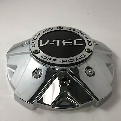 V-Tec 394 395 396 Wheel Center Hub Cap Chrome C394-8CL 9  Diameter • $22.50