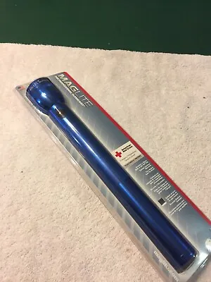 Maglite  Flashlight 4 Cell D Blue  S4D116 New • $27.95