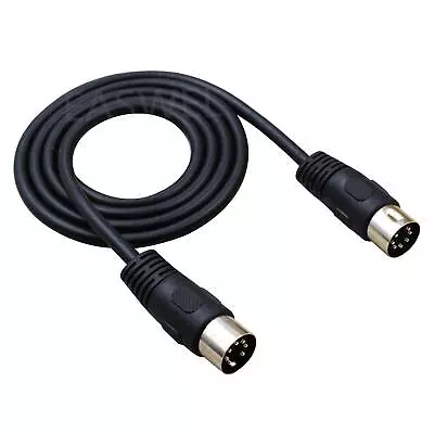 7 Pin Din Male Audio To 7Pin Din Male Plug Jack Connector Cable Cord • $7.59