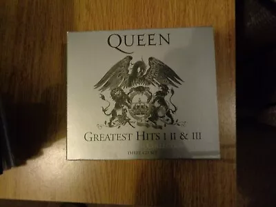 Queen : Greatest Hits I II & III: The Platinum Collection CD  Albumfree P=p • £9.99
