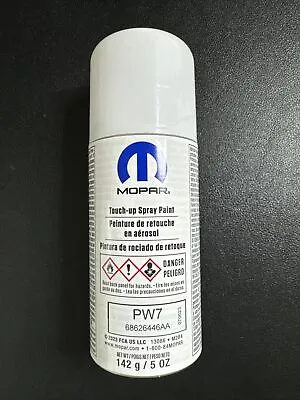 Mopar 5oz Spray Paint (PW7) Bright White C/C 68626446AA • $22.78