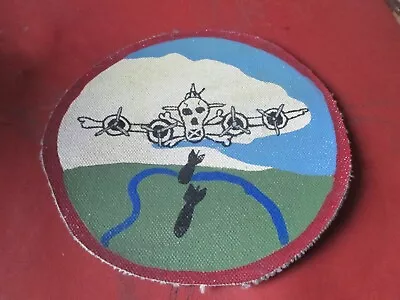 Wwii Usaaf Skull B-17 365 Bomb Sqdn 305 Bg  8 Aaf  Flight Jacket  Patch • $26