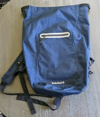 $35 • Buy NWOT Timberland Navy Blue Tech Backpack Bookbag Men's Laptop