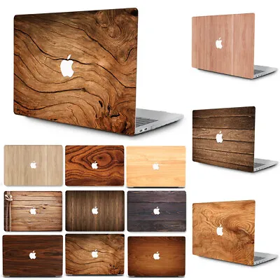 Wood Hard Case Shell For MacBook Pro Air11 13 14 15 16 A2991 A2992 A2918 M3 UA24 • $18.59