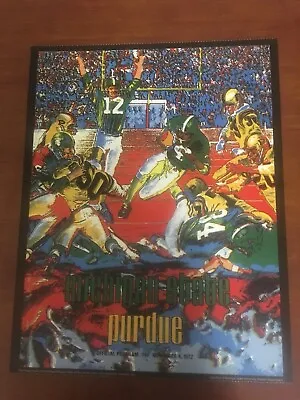 1972 Michigan State Spartan Vintage Football Poster  - Great For Framing • $8.49
