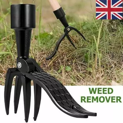 Stand Up Weeder Puller Weed Claw Grass Root Remover Killer Manual Garden Tool UK • £7.29