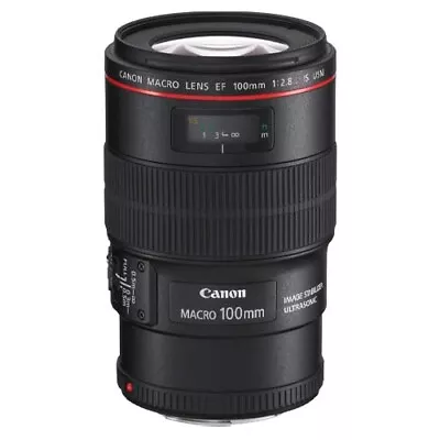 Canon EF 100mm F/2.8L Macro IS USM Lens • $1628.85