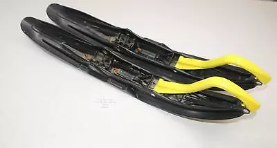 2019 Ski-doo Mxz X 600 Etec Gen 4 128  Pilot 5.7 Plastic Ski Skis Black Yellow • $189.95