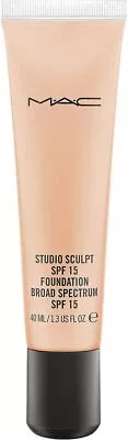 MAC Studio Sculpt SPF15 Foundation 40ml NEW Boxed (Various) 💯Authentic • £48