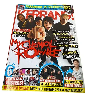 Rare KERRANG Magazine #1509 - My Chemical Romance / Gerard Way - March 2014 - • £89.99