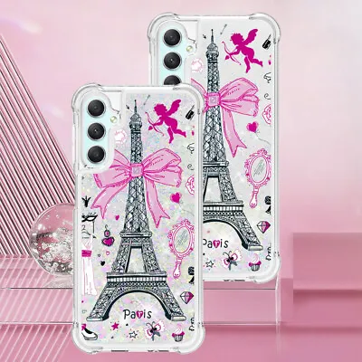 Quicksand Shockproof Case Liquid Glitter Soft Cover Back Girls For Various Phone • £5.96