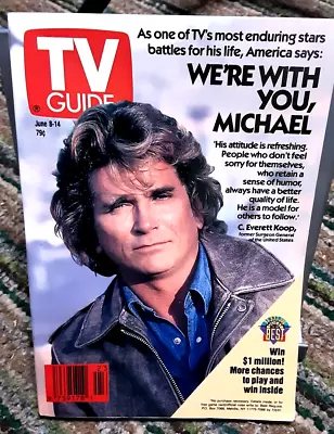 TV Guide June 1991 Michael Landon Detroit ED • $7.99