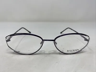 Balmain Paris France LUFFA E4 52-16-140 Violet Full Rim Eyeglasses Frame E239 • $157.50